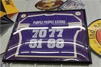 Purple People Eaters Signed Autograph's