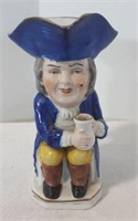 Antique German Handpainted Toby Jug Mug