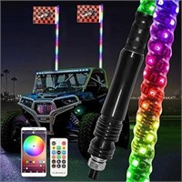 LED Whip Lights With Flag