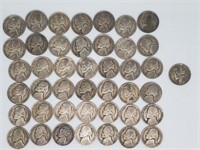 43 War Nickles, 1942-1945,