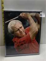 SIGNED ARNOLD PALMER PICTURE 8 X 10