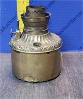 Vintage Brass Oil Lamp Base