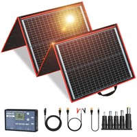 DOKIO 160W 18V Portable Solar Panel Kit (ONLY 9lb)