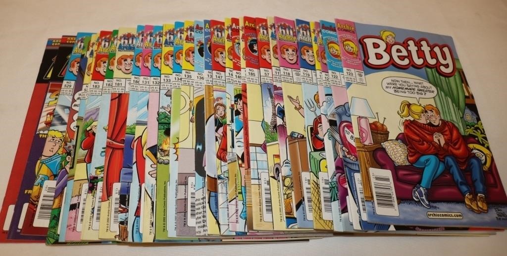 30 Comics: Archies, Betty, Jughead, Veronica,...