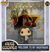 Alice Cooper Signed Funko Pop Vinyl Figure #34