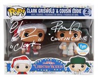 Chevy Chase & Randy Quaid Signed Funko BAS