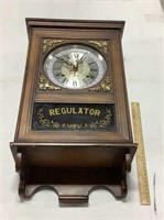 Alaron wood wall clock