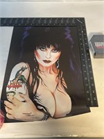 ELVIRA SIGNED POSTER & VAMPIRE KIT