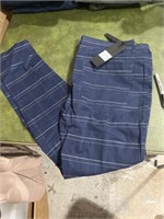 Blue dress pants. Size 36.