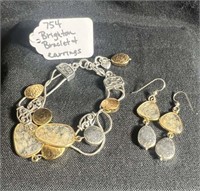 Brighton Bracelet/ Pierced Earrings