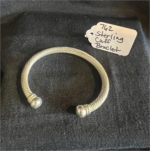 Sterling Cuff Bracelet