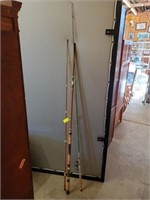 ASSORTED FISHING RODS
