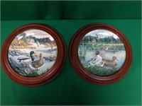 The Mallard & The Pintail Painted Plates