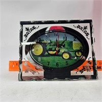 Clock With A Tractor