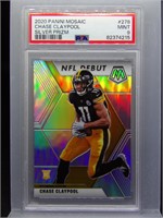 Chase Claypool 2020 Mosaic Silver Rookie PA 9