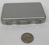 Novelty briefcase-look business card holder.