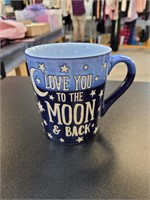 Love you to the Moon and back large cup