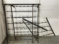 Wrought iron railing pieces