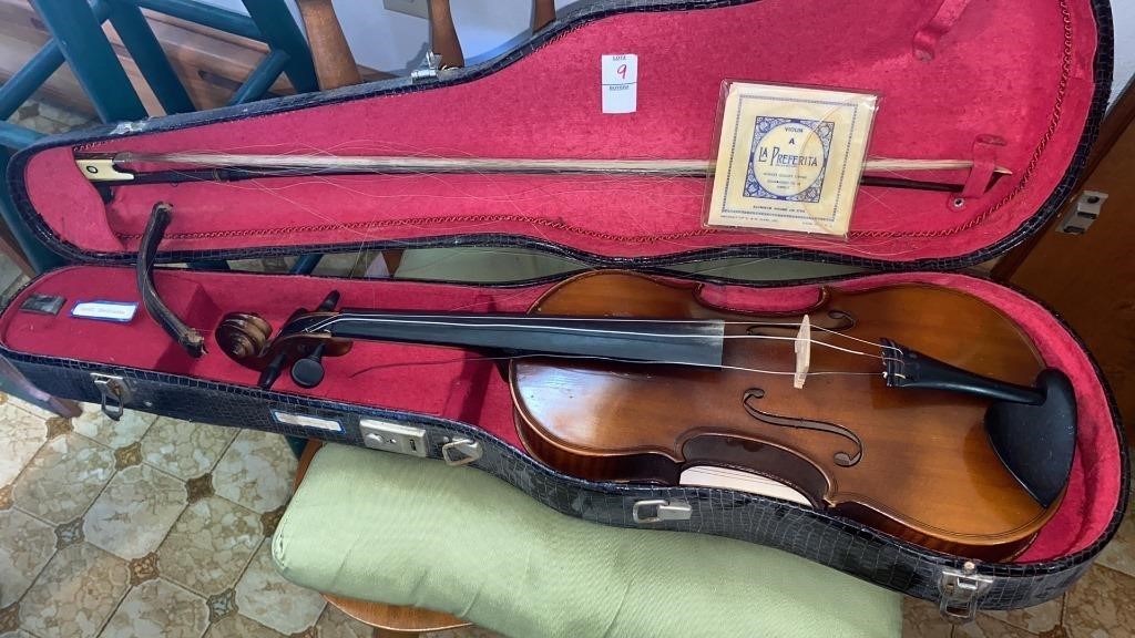 Vintage Stradivarius Violin in case