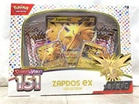 Pokemon Trading Card Game Zapdos Ex Collection
