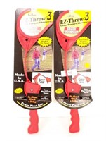 Lot of 2 EZ-THROW  3 Clay Target Thrower NEW