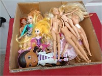 Dolls some are Barbie