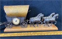 United Stagecoach Team Lamp and Clock