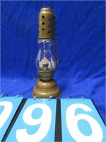 COPPER/BRASS FIXED SHADE SKATERS LANTERN