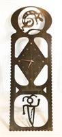 Southwest Style Steel Cut out Wall Clock