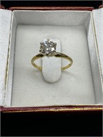 10K Gold 1 Carat Diamond Ring