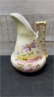 Royal Worcester Creamer Blush Ivory Art Nouveau 5"