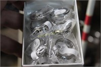LOT - SIZE 8 RINGS