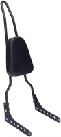 New Motorcycle Rear Seat Chrome Backrest Sissy