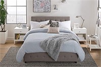DHP Cambridge Bed with Storage King Size Frame