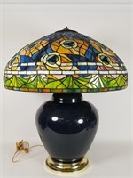 Tiffany style stained glass lamp shade