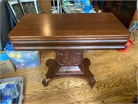 Antique Empire Twist/Fold Open Game Table