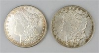 2 1904-O 90% Silver Morgan Dollars.