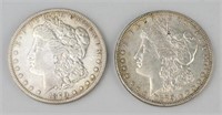 1879-O & 1879 90% Silver Morgan Dollars.
