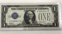 1928 $1 Silver Certificate Funny Back Bill