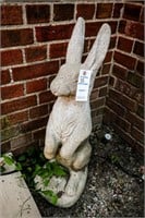 Concrete Hare Statue, 24" Tall