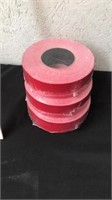 3 red duct tape