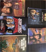 183- LOT OF 5 STAR TREK BOOKS (A12)