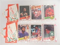 (2) 1979-80 Topps Basketball Christmas holiday