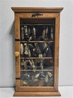 Vintage lure case with vintage lures