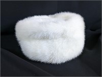 (1) White Winter Fur Hat