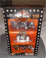 Harley Davidson 7 pce 1:18 Motorcycle 95th Ann Col