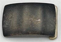 Vintage Sterling Belt Buckle 19.85 grams