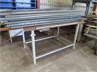 Solid Steel Table 1800x1250mm