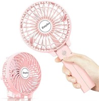 NEW /  Mini Handheld Fan, Pink