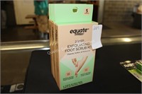 3-5pc equate exfoliating foot scrub kits (display